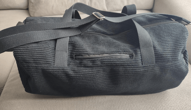 sac polochon noir