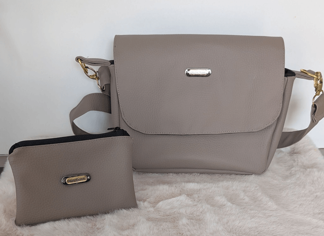 ensemble coordonné "Taupe et chic" 