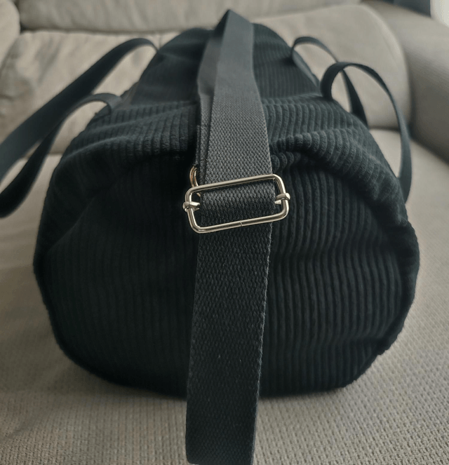 sac polochon noir