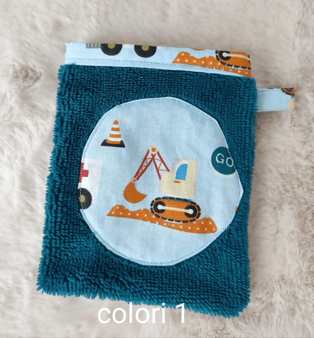 Gant de toilette d'apprentissage enfant 