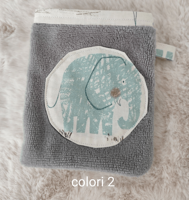 Gant de toilette d'apprentissage enfant 