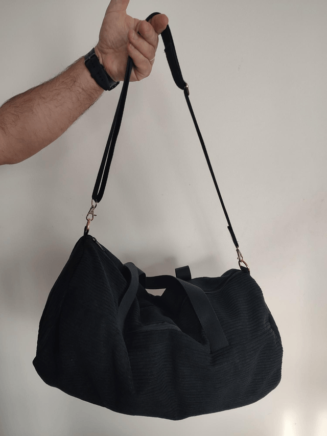 sac polochon noir