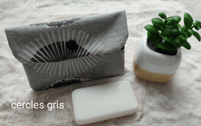 Pochette à savon ou shampooing solide 
