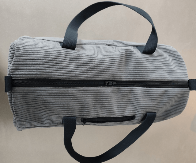 sac polochon gris anthracite 