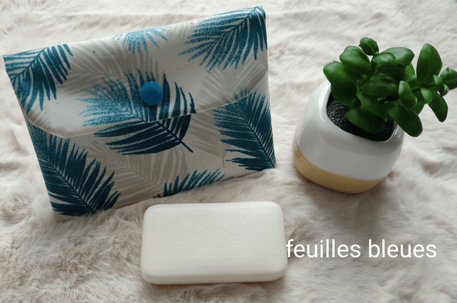 Pochette à savon ou shampooing solide 