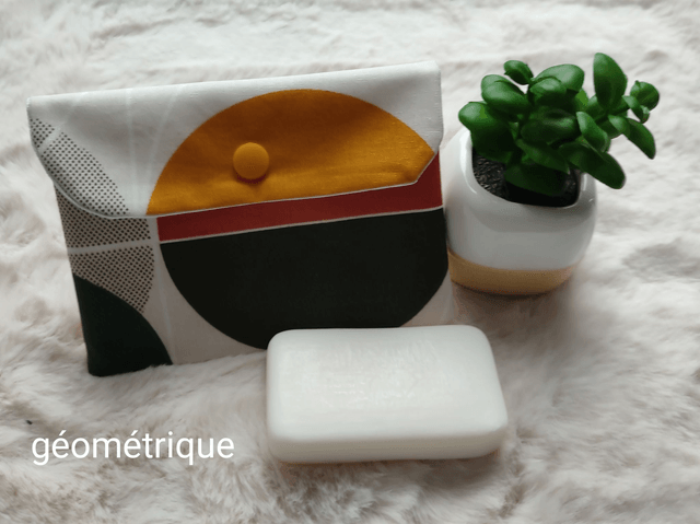Pochette à savon ou shampooing solide 
