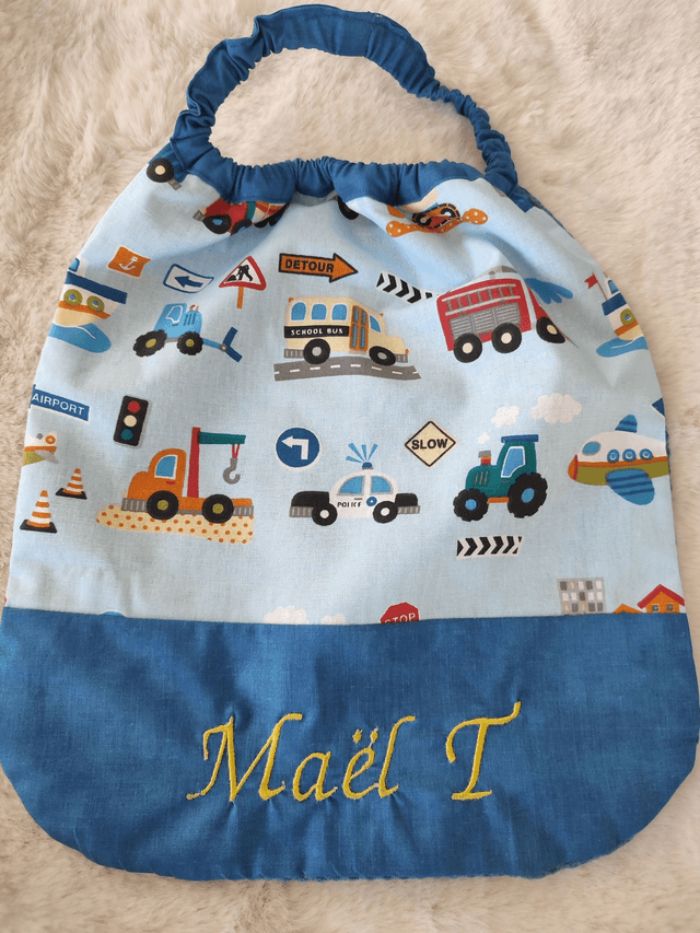 Bavoir maternelle personnalisé (plusieurs coloris)