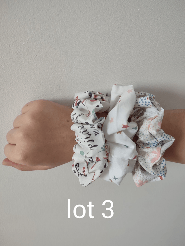 Lot 3 chouchous enfants au choix 