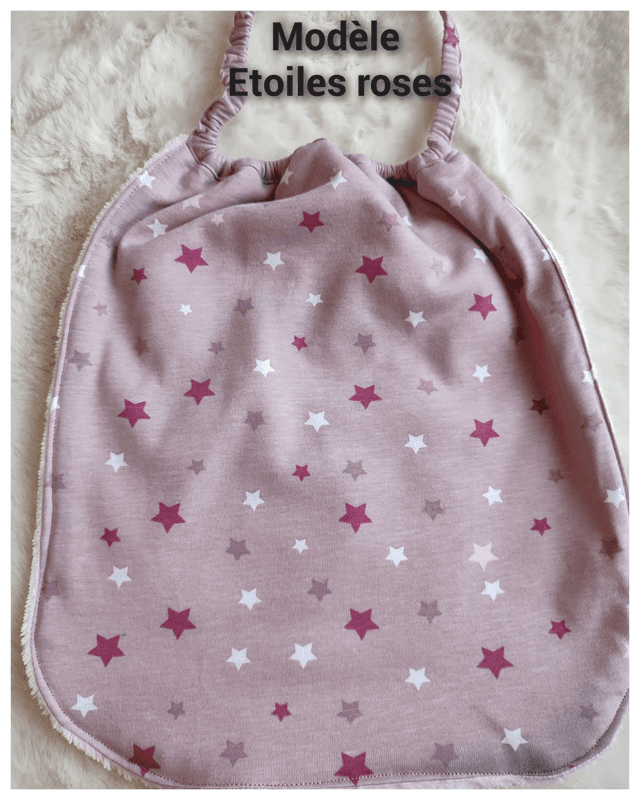 Bavoir maternelle plusieurs coloris