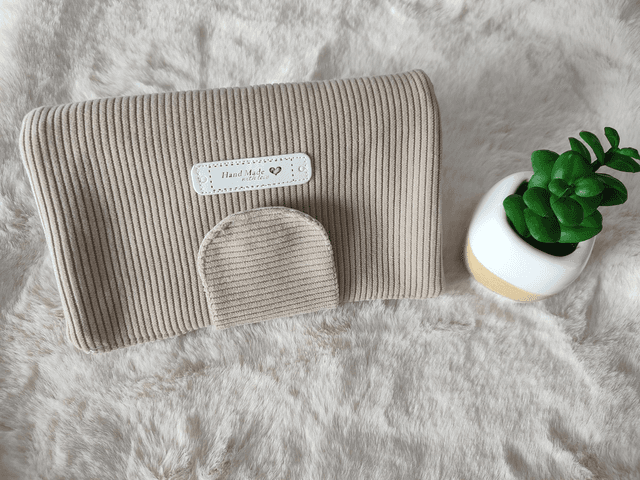 Portefeuille beige
